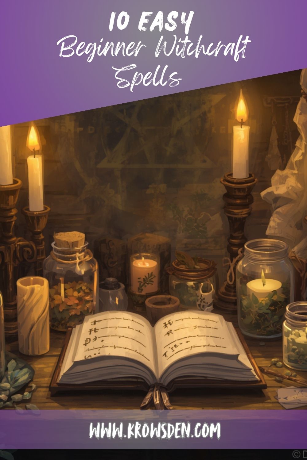 10 Easy Beginner Witchcraft Spells for Daily Life (No Fancy Tools Needed)