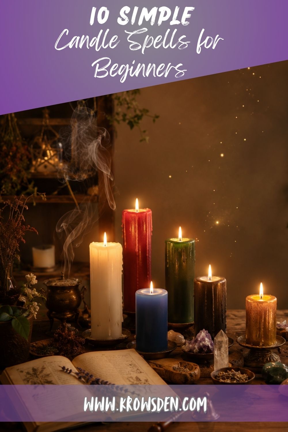 10 Simple Candle Spells for Beginners
