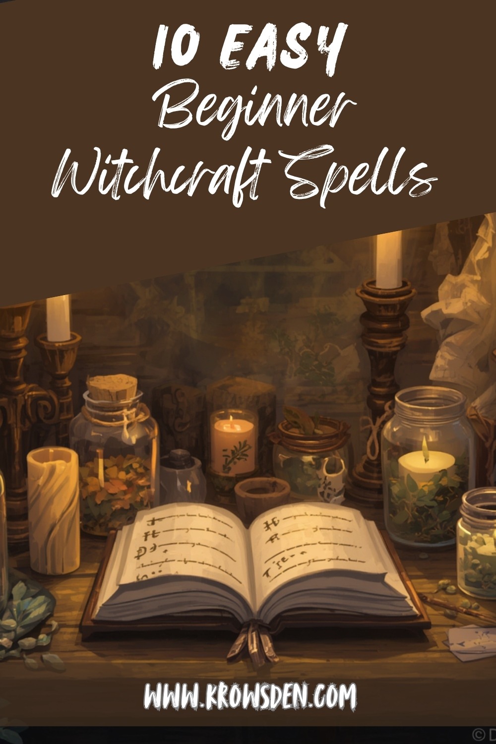 10 Easy Beginner Witchcraft Spells for Daily Life (No Fancy Tools Needed)
